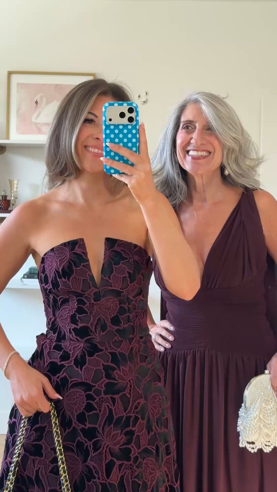 burgundy and black strapless floral lace midi with a V neckline and a full skirt, burgundy sleeveless maxi with a V neckline, a gathered bodice, and a full skirt mom and me wedding guest and mother of the bride dresses 💍

vivrelle: emerson20 

I’m 5’4” and sized down to xs

mom is 5’4” and wears a medium/6

fall wedding guest dresses, wedding guest dresses, cocktail dresses, semi-formal dresses, black tie wedding guest dresses, destination wedding guest dresses, garden party dresses, wedding guest outfit ideas, mom & me outfits, mom & me dresses, matching outfits, mother daughter outfits, family photo outfits, wedding guest dresses, mother of the bride, mother of the groom, wedding guest outfit ideas

#LTKBump #LTKootd #LTKgrwm