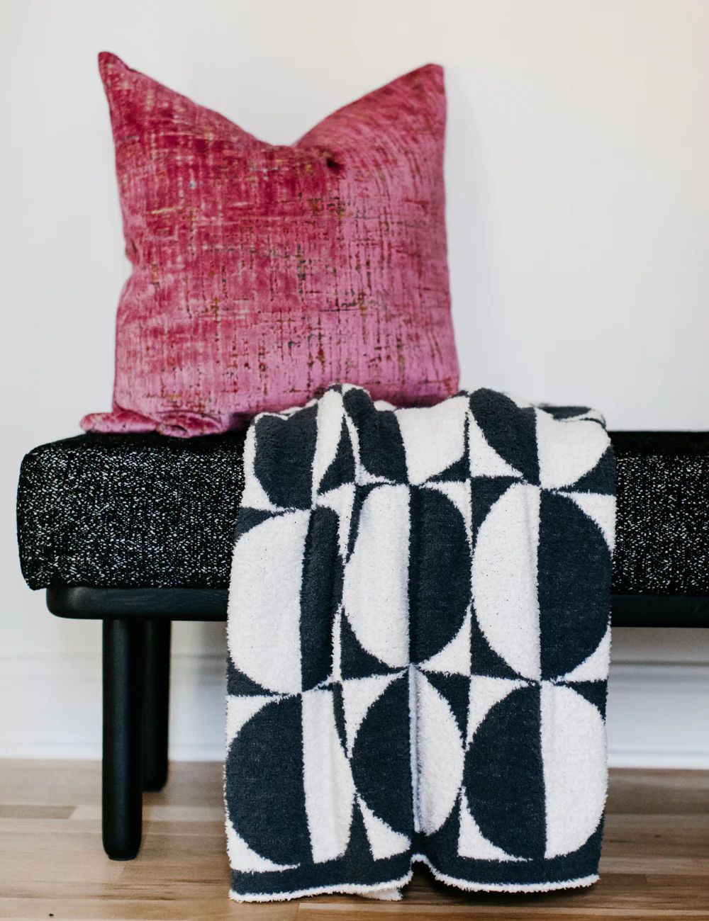 TSC x Tia Booth: Mod Circle Buttery Blanket | The Styled Collection