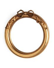 14in Chadwick Bow Round Wall Mirror | TJ Maxx