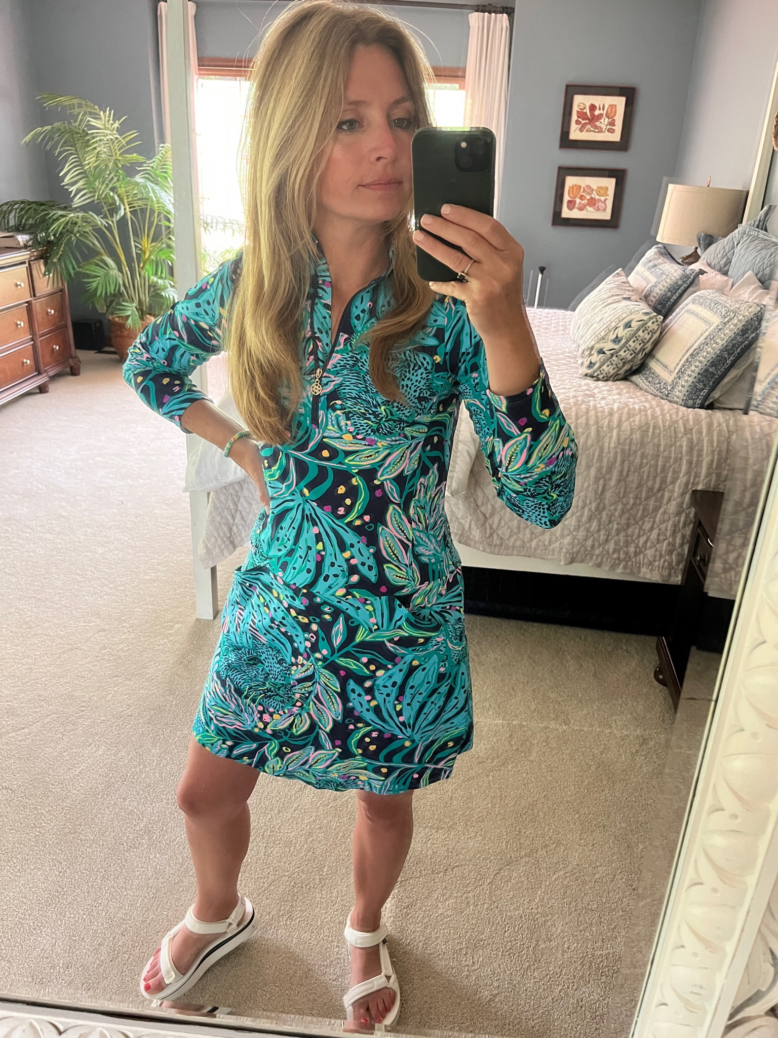 The sandals make it more cool I think, either way dress is so comfortable. Perfect summer outfit.
#summeroutfit #activewear

#LTKstyletip #LTKSeasonal #LTKshoecrush