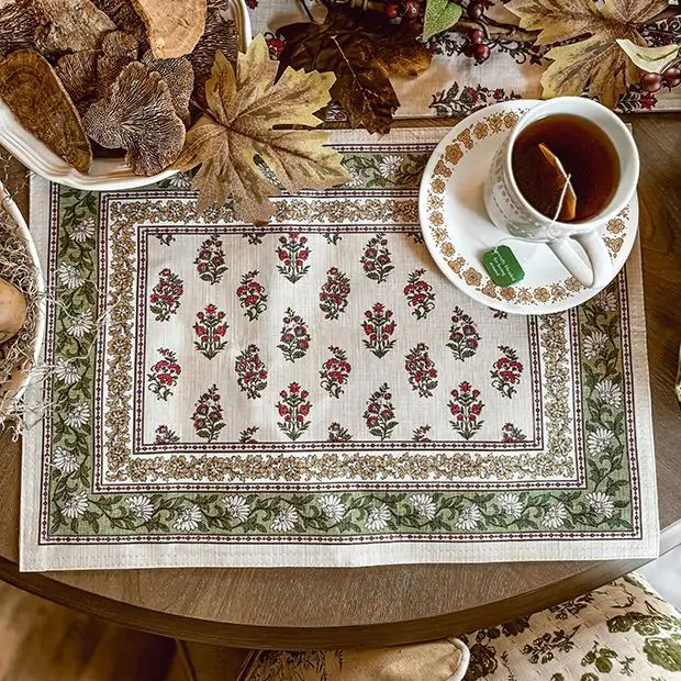 Botanical Harvest Placemats Set of 4 | Antique Farm House