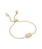 Kendra Scott Elaina Adjustable Chain Bracelet for Women, Fashion Jewelry, Gold-Plated | Amazon (US)
