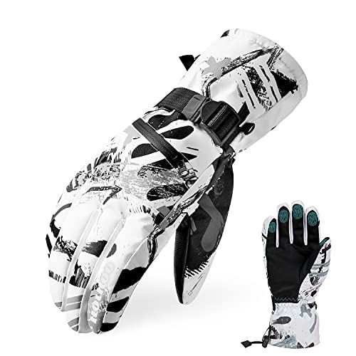 Durio Ski Gloves Men Women Waterproof Snow Gloves for Men Women Winter Snowboard Gloves Touchscreen  | Amazon (US)