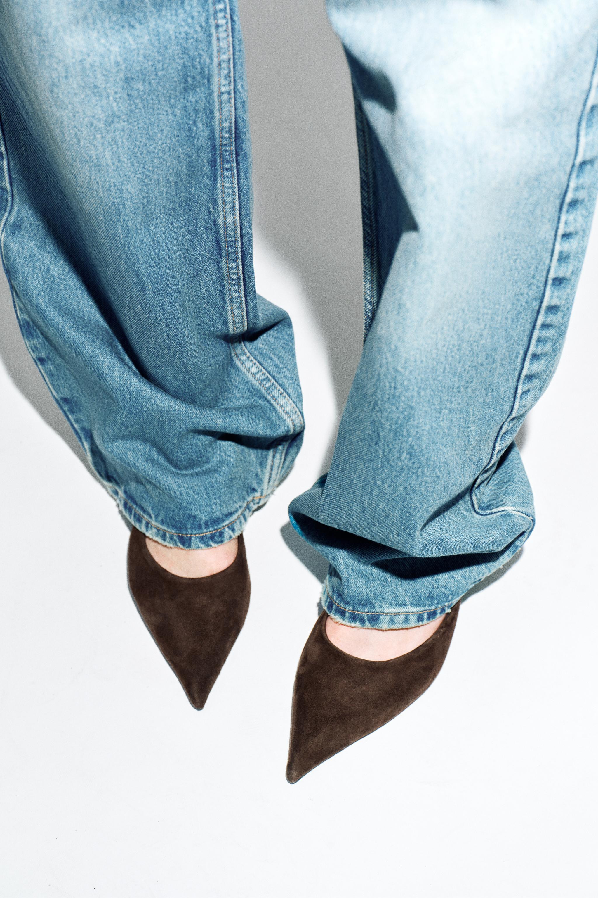SUEDE MULES | Zara Canada
