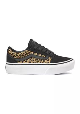 Vans Girls' Toddler Girls Ward Platform Cheetah Sneakers - - | Belk