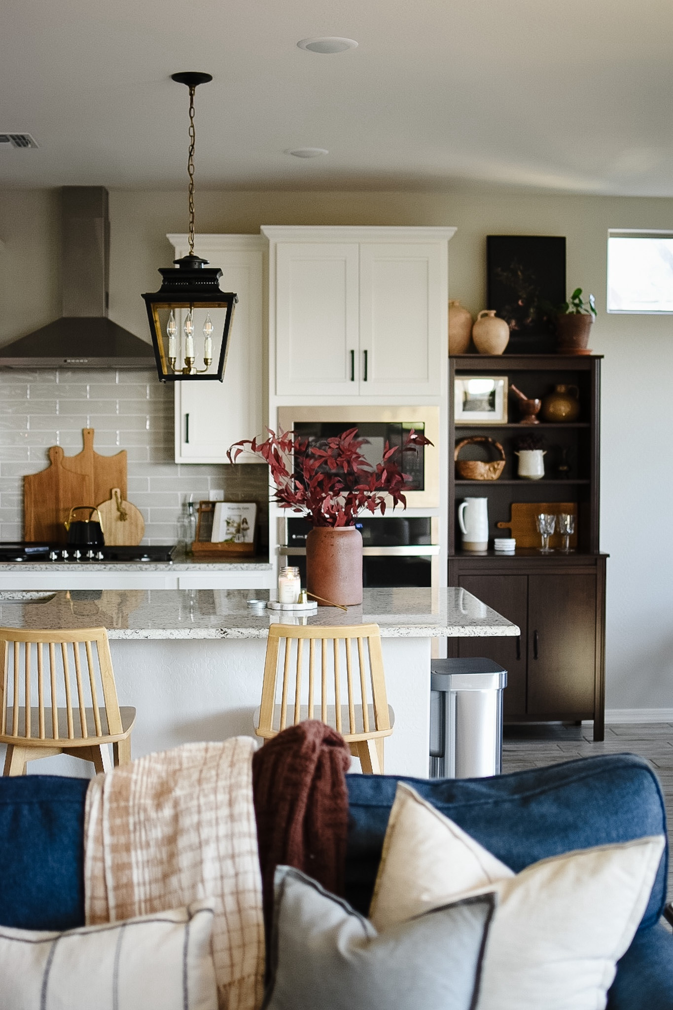 We finally hung these beautiful pendant lights and I love how it’s starting to feel like home in this kitchen!

#LTKSeasonal #LTKHome