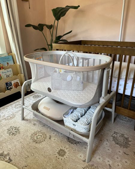 Baby girls bassinet we went with! Love this one!! We have the color Oat + it’s so cute. Adjustable height which is a must + comes with a travel bag and everything can lay flat to travel with! The storage shelf on the bottom is what sold me!! We don’t have a huge bedroom so this is so helpful while she sleeps in our room🩷

Maxi Cosi, bassinet, bedside bassinet, neutral baby products, baby finds, baby favorites, travel bassinet 

#LTKbaby #LTKfamily #LTKhome