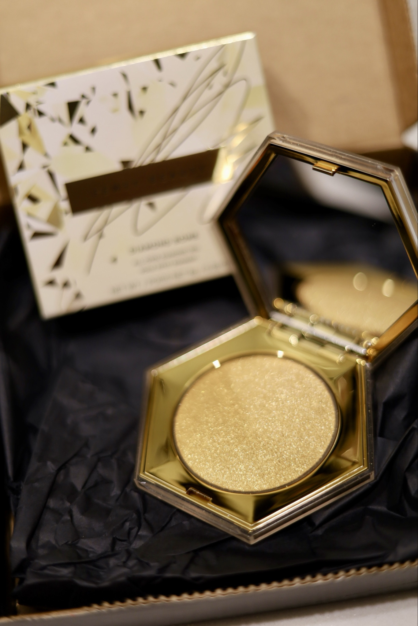 Stunning gold highlighter in the shade TROPHY WIFE!! 

FENTY Beauty. Ulta Beauty. Holiday Parties. 

#LTKBeauty #LTKGiftGuide #LTKHoliday