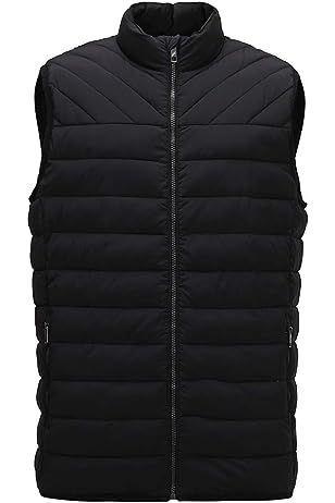 Amazon Essentials Men's Water-Resistant Sherpa-Lined Puffer Vest | Amazon (US)