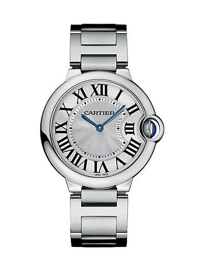 Ballon Bleu de Cartier Stainless Steel Bracelet Watch, Medium | Saks Fifth Avenue
