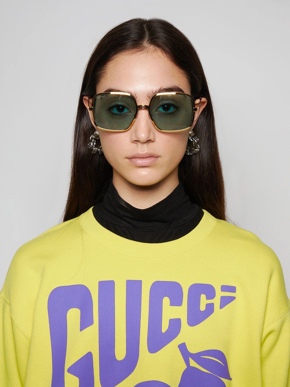 Gucci Sunglasses Gold | The Webster