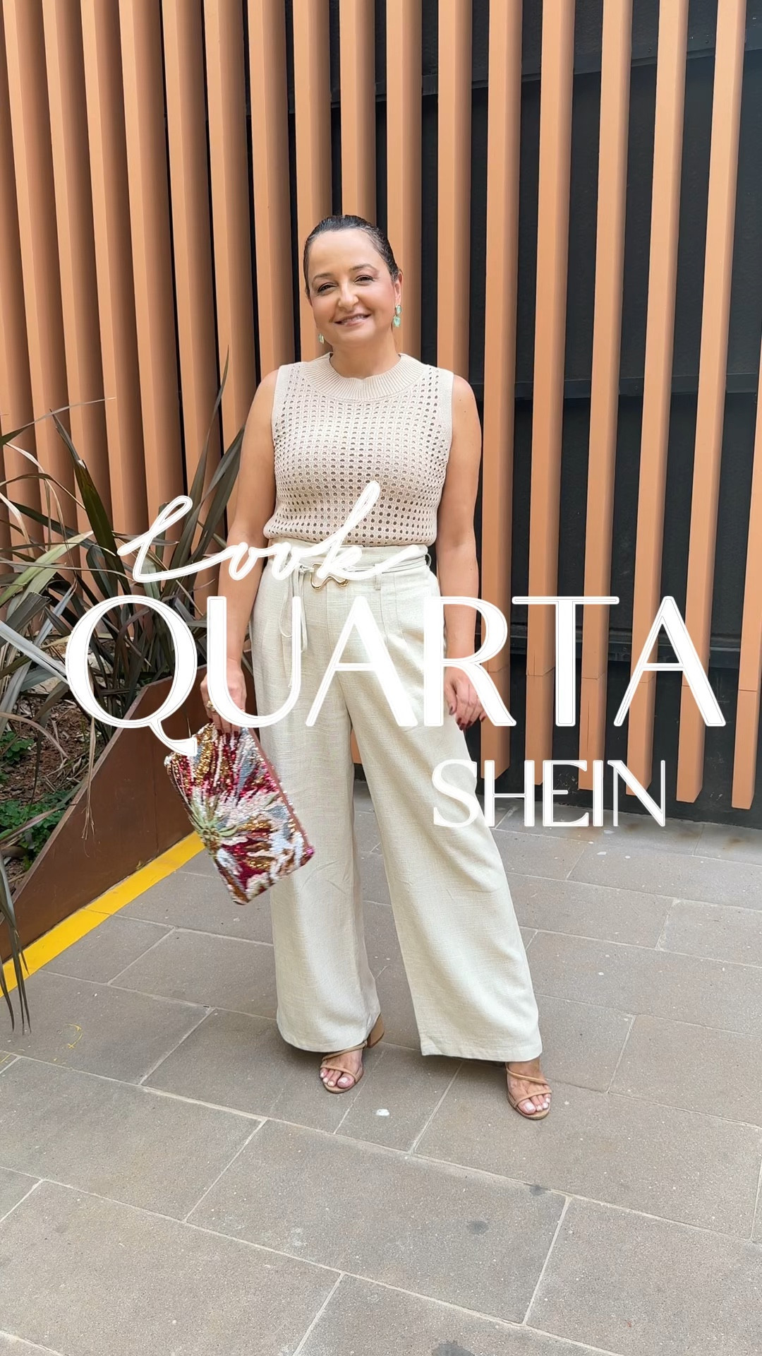 7 dias, 7 looks, uma semana usando SHEIN. Gostaram do look de hoje? SIM ou NÃO?

IDs de itens mostrados:
1. Calça 14511916
2. Top 12657647
3. Bolsa 10838311 
4. Brinco 3280618

CUPOM: SHEINSW333
@sheinofficial @sheinbrasil

#SHEINstyleweek #SHEINforAll #ad  #letslinhares

#LTKover40 #LTKbeauty #LTKstyletip