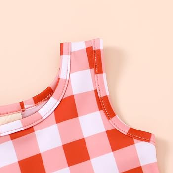 YOUNGER TREE Toddler Baby Girls Summer Swimsuit Sleeveless Striped Swimwear Two-Piece Suit Beach ... | Amazon (US)