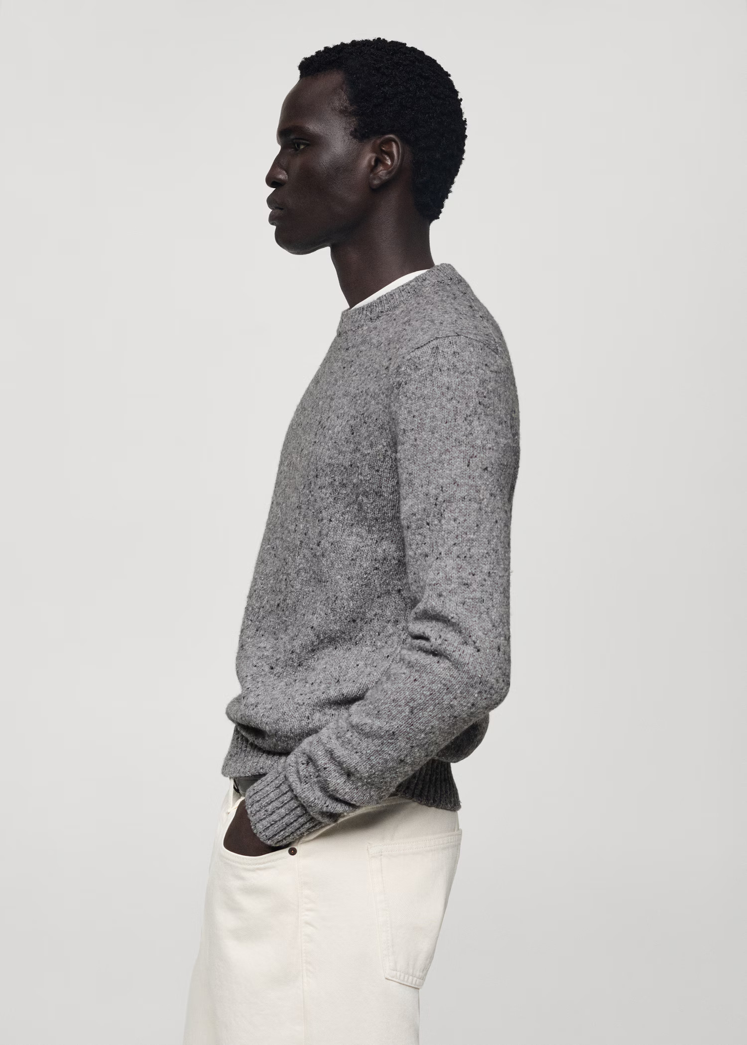 Marled wool knitted sweater | Mango (US/MX/AU)