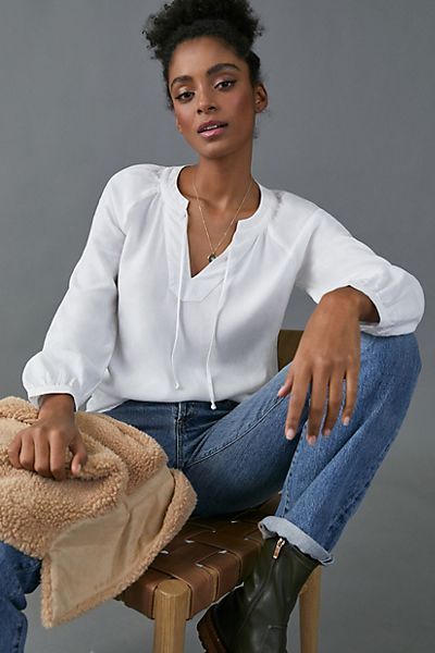Cloth & Stone Becky Blouse | Anthropologie (US)