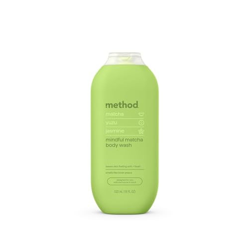 Method Body Wash, Mindful Matcha, Matcha + Yuzu + Jasmine notes, 18oz | Amazon (US)