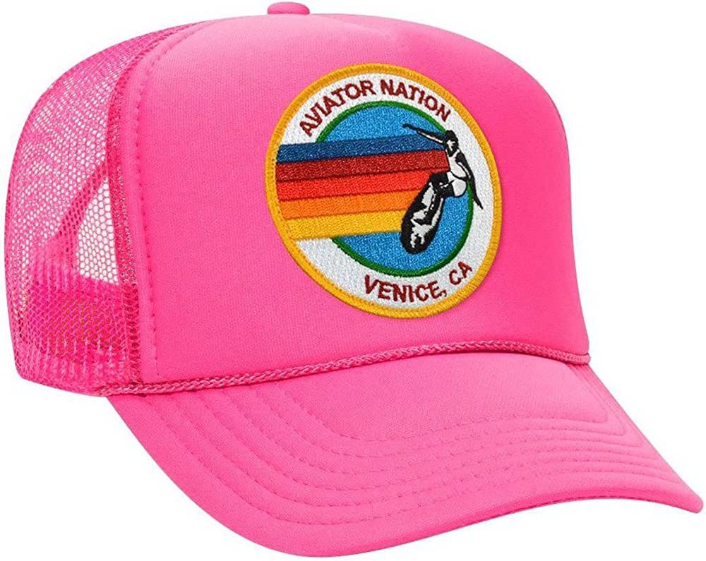 Aviator Nation Trucker Hat Adjustable Snapback Mesh Hat Embroidery Fashion Baseball Cap Classic D... | Amazon (US)