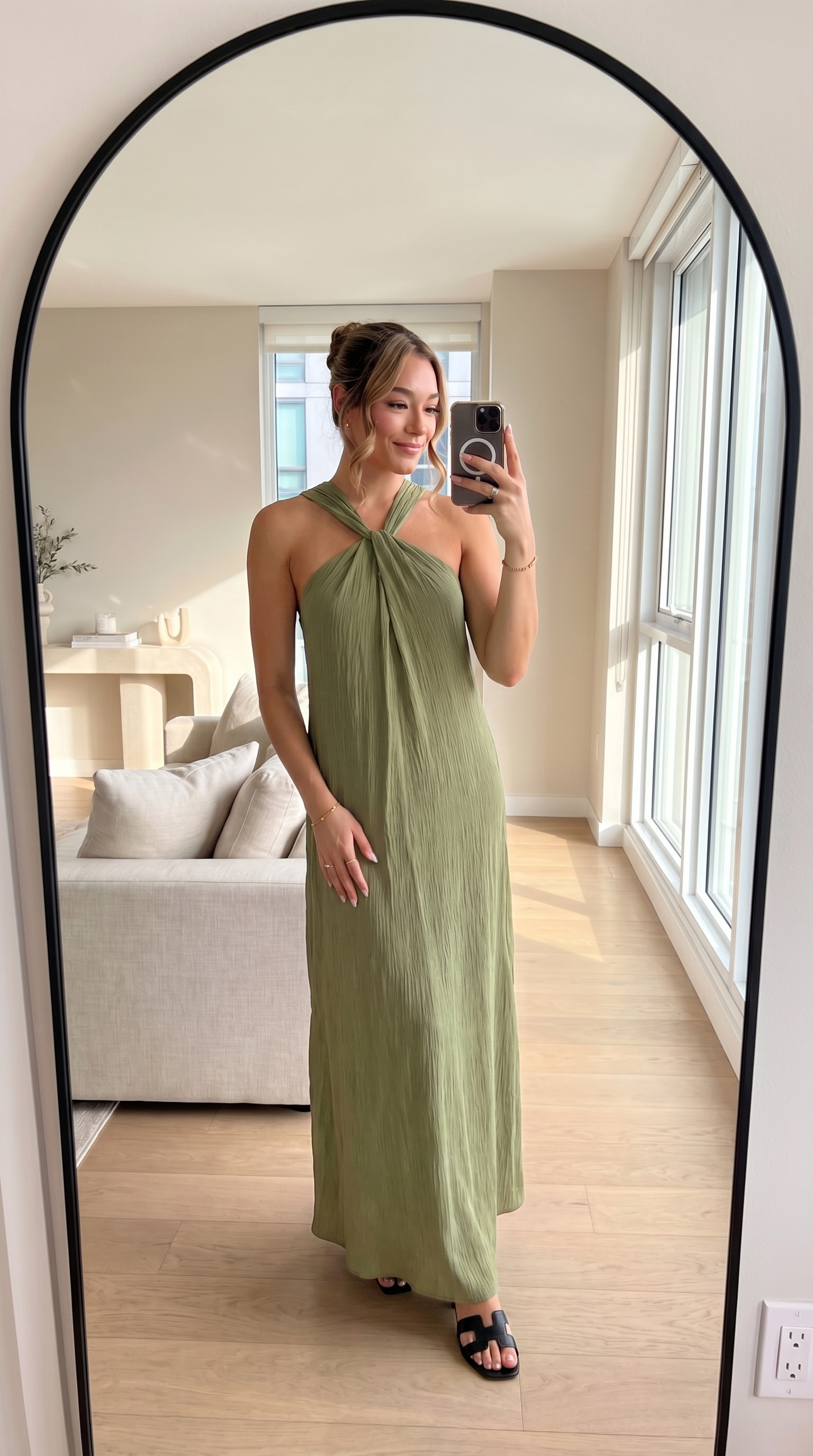 💚 Sage Green Halter Maxi

If you're searching for summer wedding guest dresses, this sage green maxi deserves a spot on your list. 💚 The flowy silhouette, textured fabric, and halter neckline make it perfect for garden weddings, destination weddings, beach ceremonies, and outdoor receptions. Effortless, elegant, and so easy to wear all season long.

✨ Linked here!

summer wedding guest dresses, sage green wedding guest dress, halter maxi dress, destination wedding guest dress, beach wedding guest outfit, garden wedding dress, Amazon fashion 

 #LTKWedding