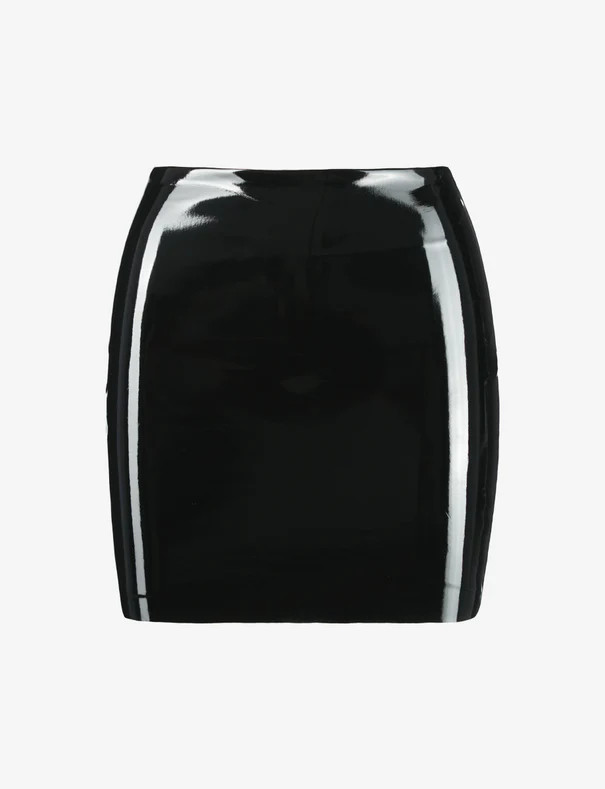 Faux Patent Leather Micro-Mini Skirt | Commando®