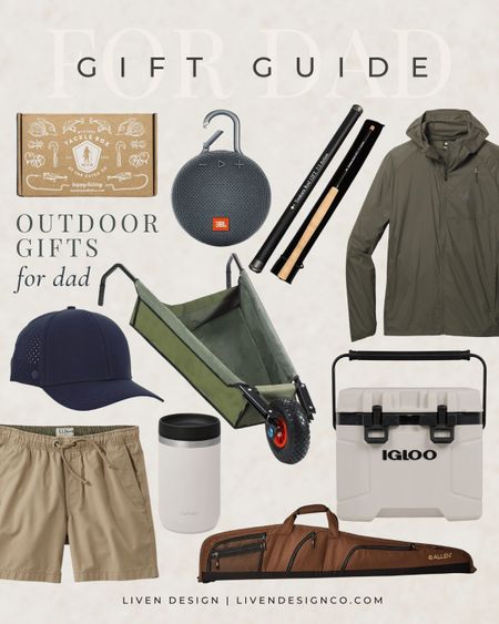Father's day gift guide. Gift for him. Dad gift ideas. Outdoors gifts. Men's shorts. Fishing gift. Camping. Gardening. Portable speaker. Travel speaker. Cooler. Travel mug. Baseball cap. Men's hat. Windbreaker. Under $50. Under $25 Follow me in the @LTK shopping app to shop this post and get my exclusive app-only-content!#liketkit@shop.ltkhttps://liketk.it/4GXeU

#LTKGiftGuide #LTKSeasonal #LTKMens