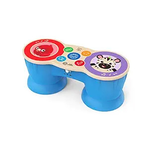 Baby Einstein Upbeat Tunes Magic Touch Wooden Drum​ Musical Toy Ages 6 Months + | Amazon (US)