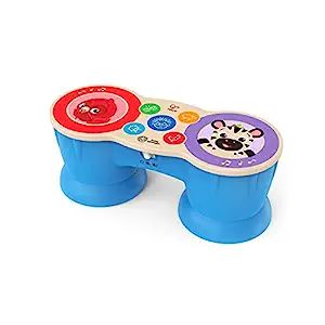 Baby Einstein Upbeat Tunes Magic Touch Wooden Drum​ Musical Toy Ages 6 Months + | Amazon (US)