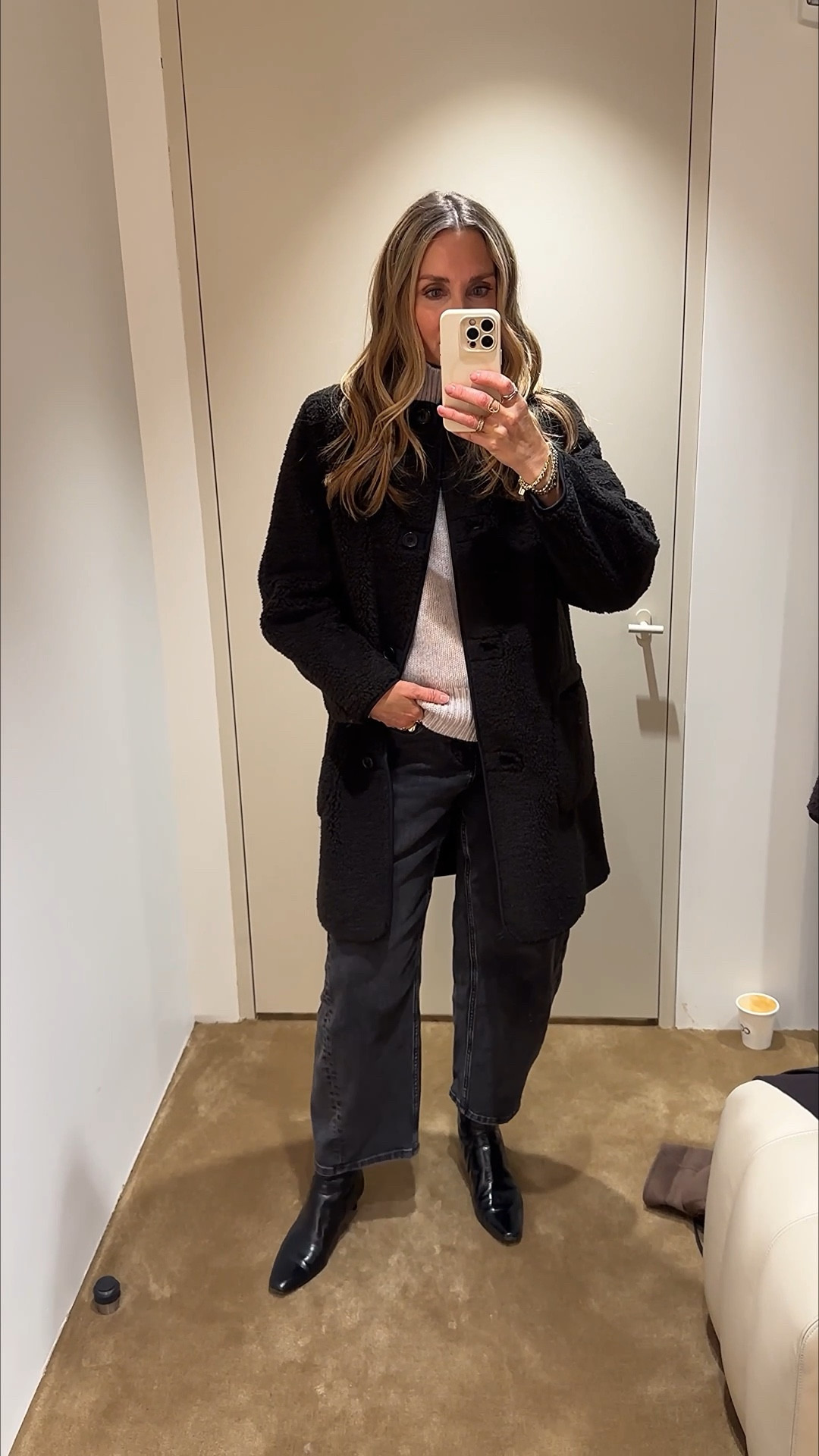 So excited to get a sneak peek at the new COS store opening today in the Seattle area at The Bellevue Collection! I’ve been eyeing their funnel neck sweaters and the
Cashmere version was even better than I imagined! Also came home with the teddy funnel neck coat I’m chocolate brown! Love! Wearing small in sweaters and long coat and medium in short coat. 

#LTKWorkwear #LTKvlog #LTKOver40