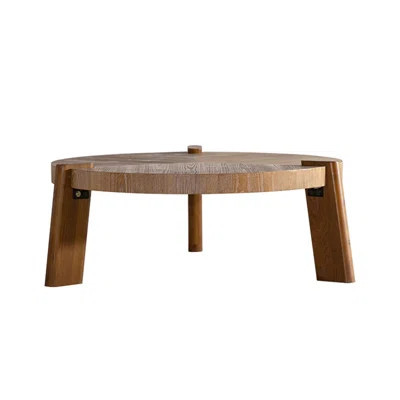 Wood Round Coffee Table | Wayfair North America