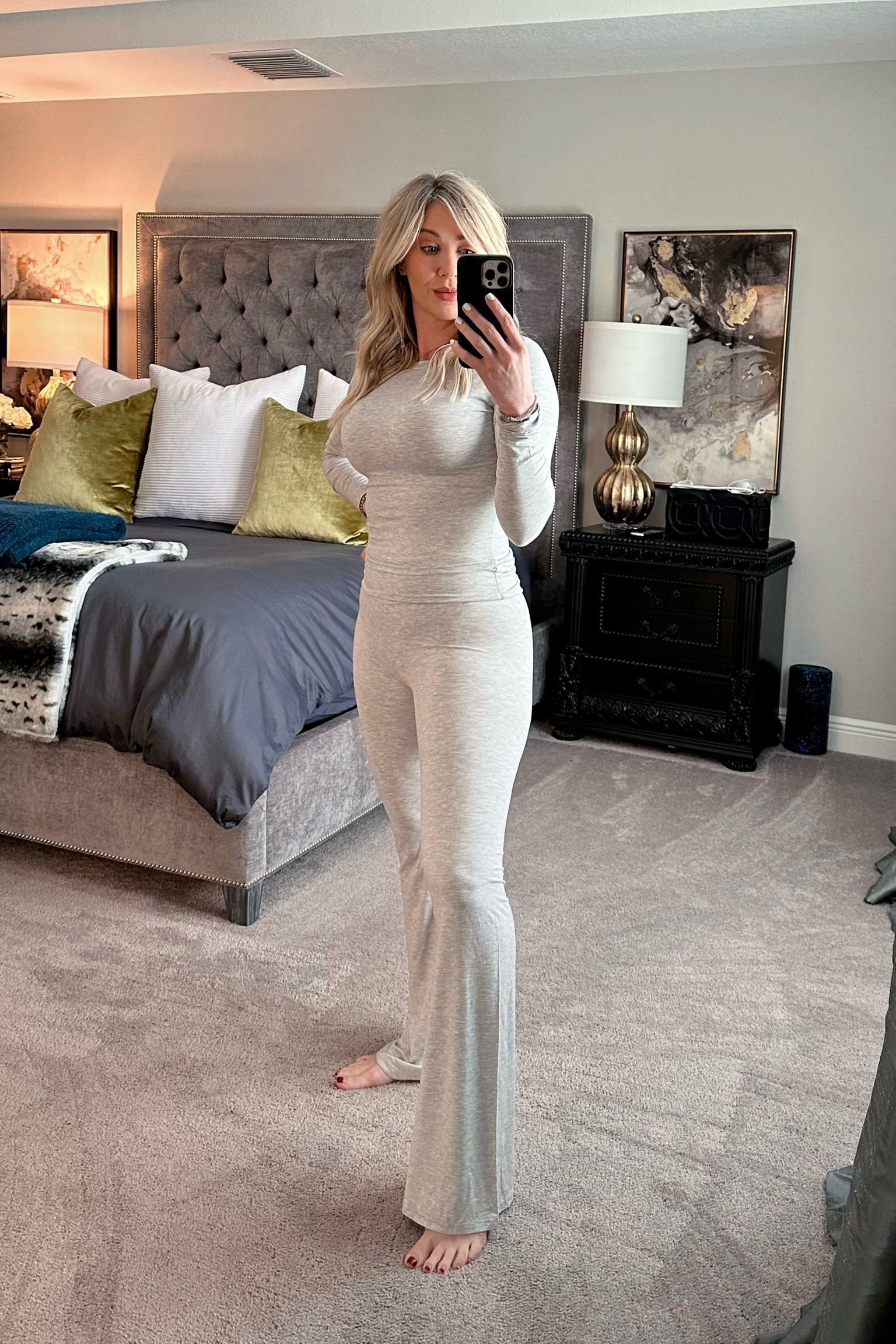 Buttery soft lounge / pj set from Amazon. 

Wearing a medium 

#LTKfindsunder50 #LTKstyletip