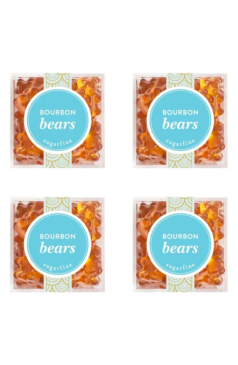 sugarfina Bourbon Bears Set of 4 Candy Cubes | Nordstrom | Nordstrom