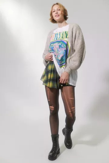 Nirvana Distressed T-Shirt Dress | Urban Outfitters (US and RoW)