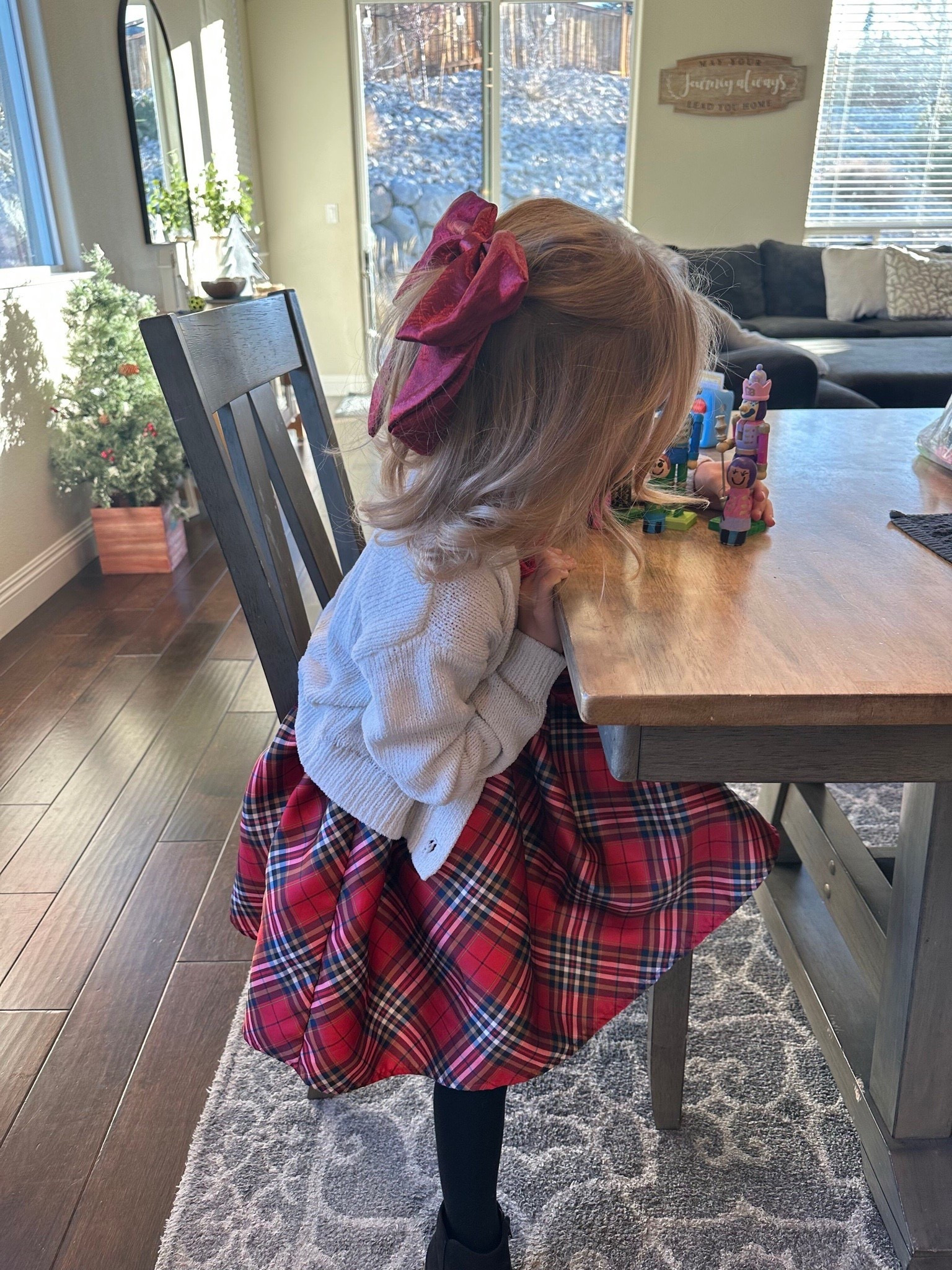 My daughter’s holiday OOTD! 

// holiday outfit, festive style, plaid skirt, red bow, Christmas vibes, holiday style, seasonal outfit, cute holiday look, kids holiday clothes

#LTKHoliday #LTKKids #LTKSeasonal
