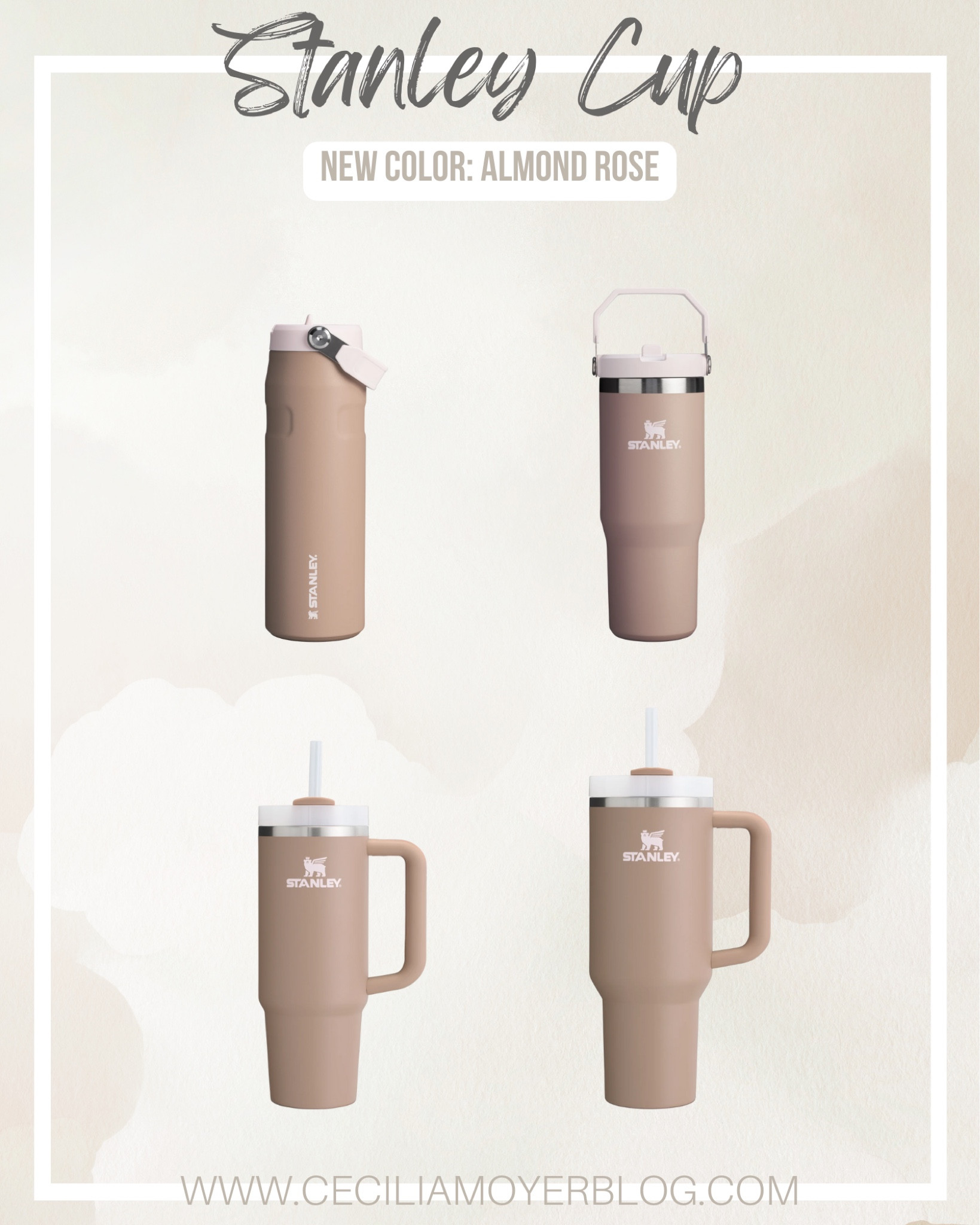 For the neutral aesthetic girlies! 

Stanley tumbler - Stanley water bottle 
Back to school 

#LTKBacktoSchool #LTKActive #LTKFindsUnder50