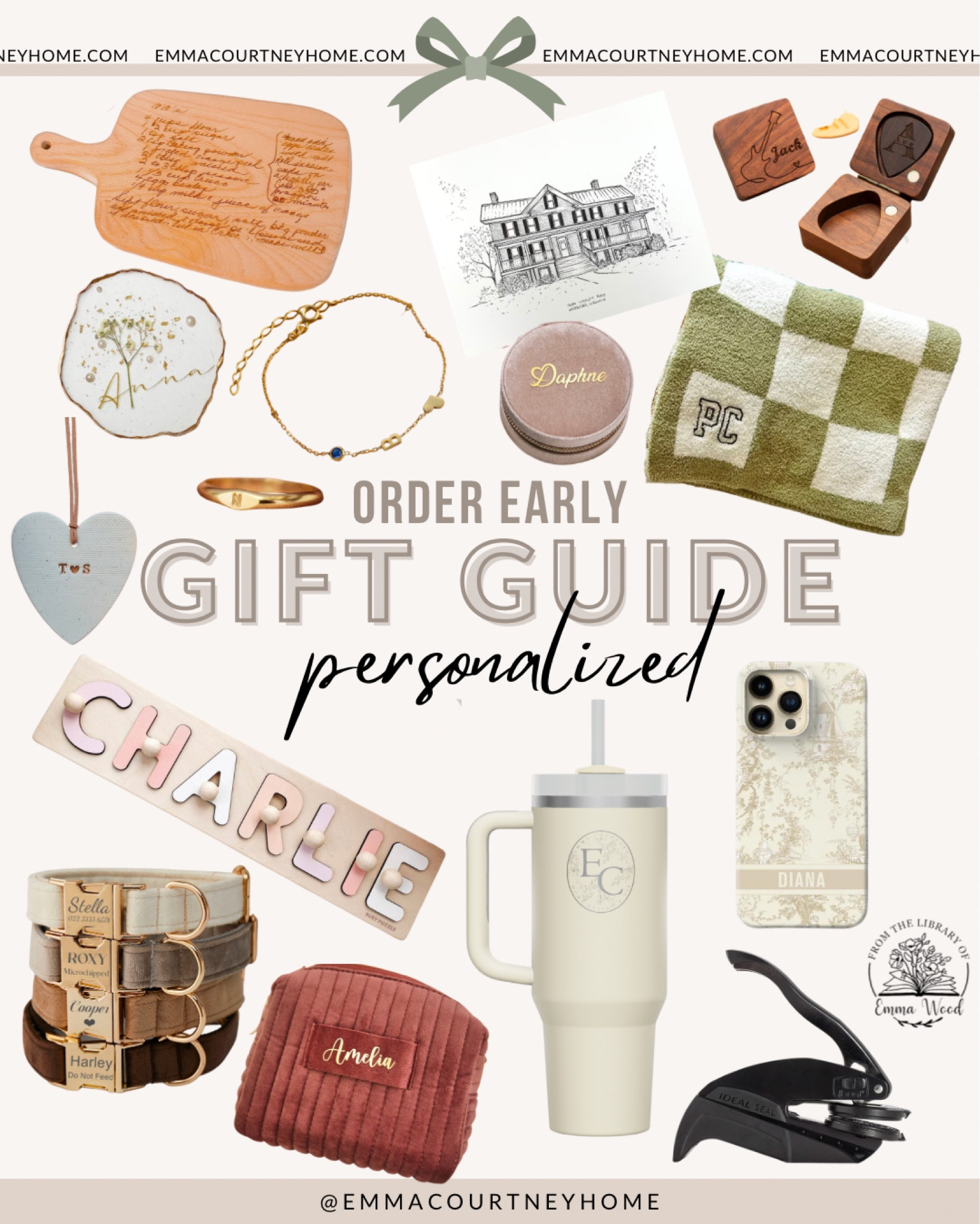 Personalized gifts for everyone in your life from small businesses on Etsy! Order early to ensure you get them on time!



#LTKfindsunder100 #LTKHoliday #LTKGiftGuide