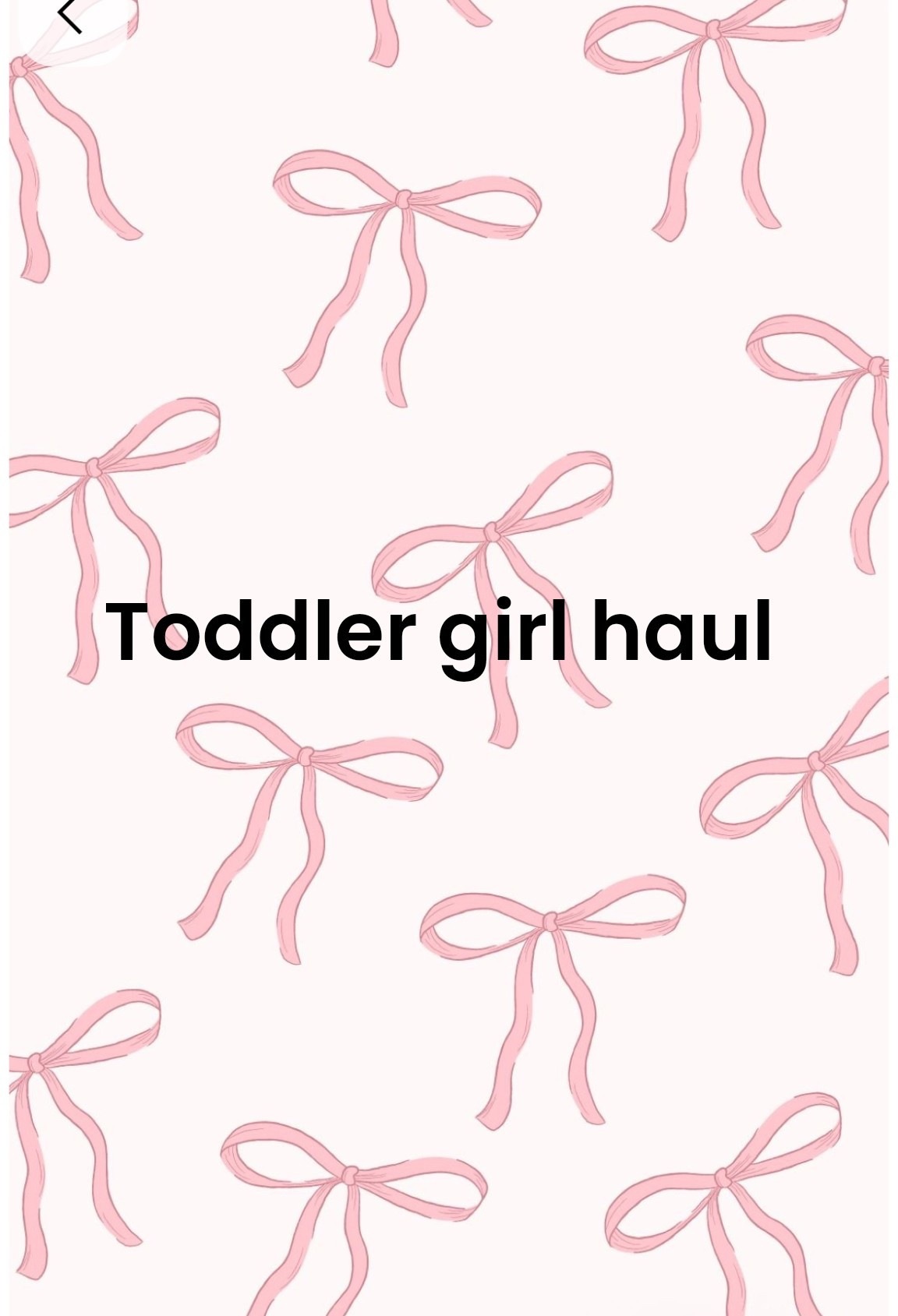 Toddler girl haul🫧

#LTKmomlife #LTKKids