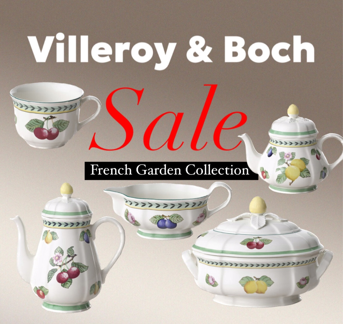 French Garden Collection by Villeroy & Boch on SALE NOW 🤩‼️

#LTKsalealert #LTKVideo #LTKhome