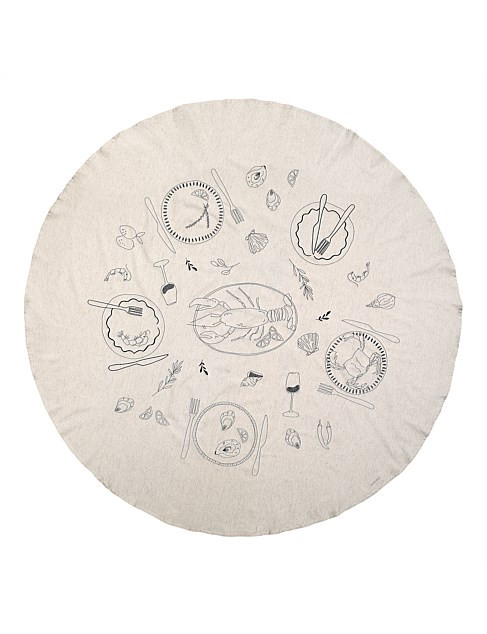 Ecology Feast Table Cloth Round 180cm | David Jones | David Jones (Australia & New Zealand)