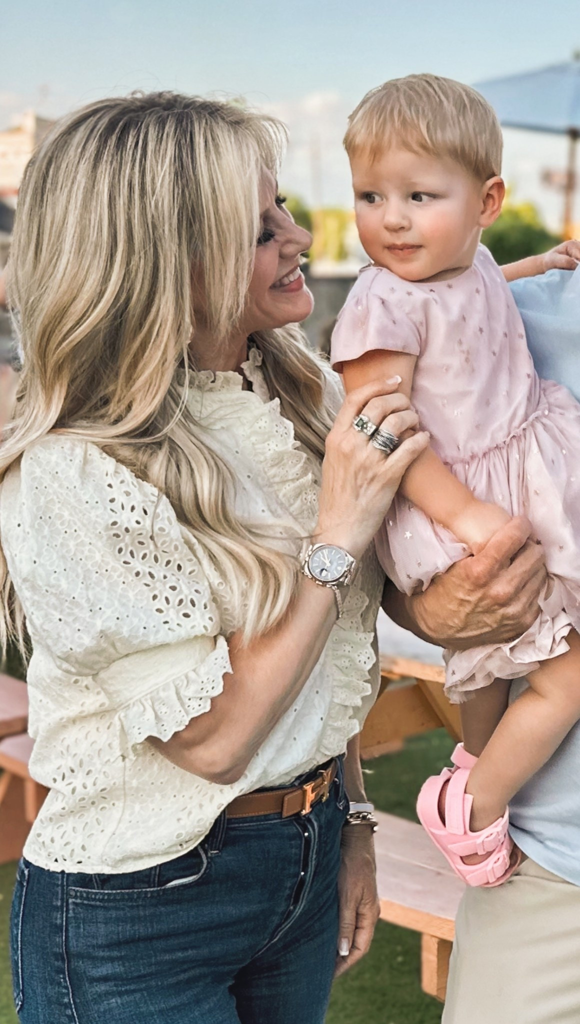 Sugar & spice and all things nice…that’s what little girls are made of 😊💕 

This butter yellow eyelet top is so pretty & feminine for spring/summer. Wearing a small.  Limited sizes available.  

Red Carpet of Life, Avara, LTK over 50

#LTKStyleTip #LTKOver40 #LTKFindsUnder100