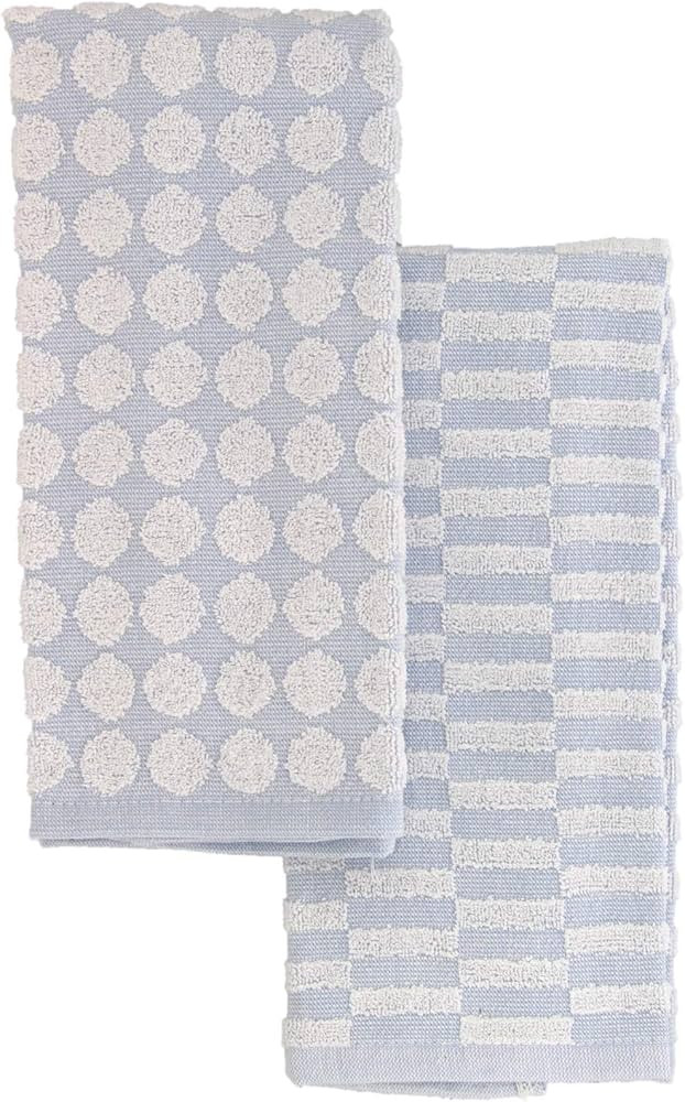 Cuisinart 100% Cotton Kitchen Towels, 2pk-Soft, Absorbent, Bleach Safe Dish Towels Perfect for Ev... | Amazon (US)