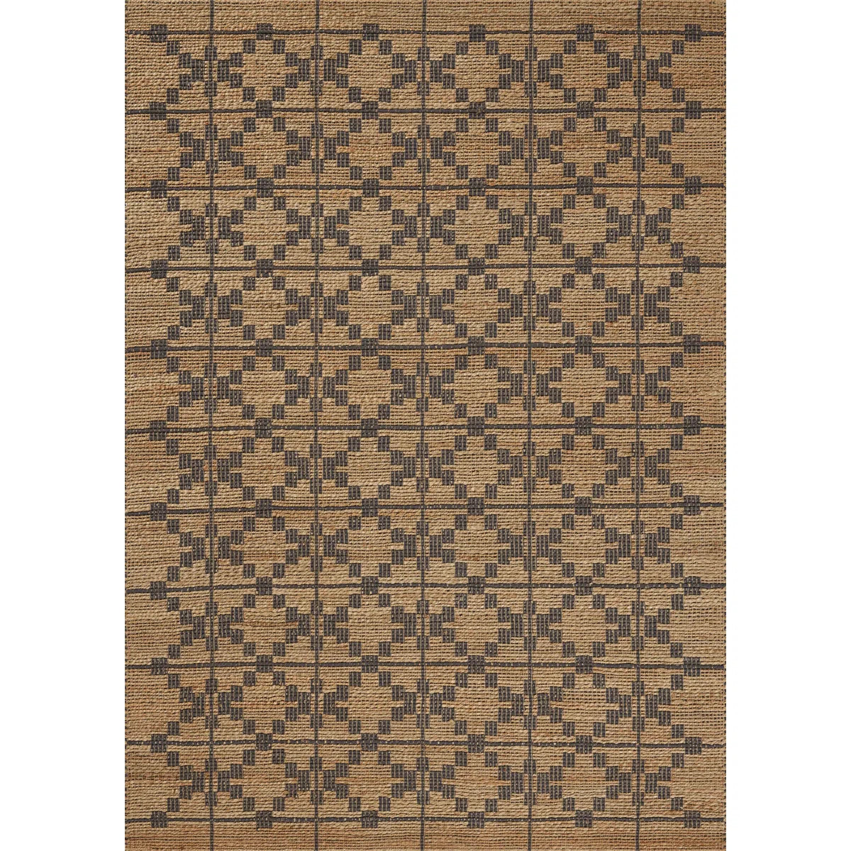 Chris Loves Julia x Loloi Judy Natural / Graphite Area Rug | Wayfair North America