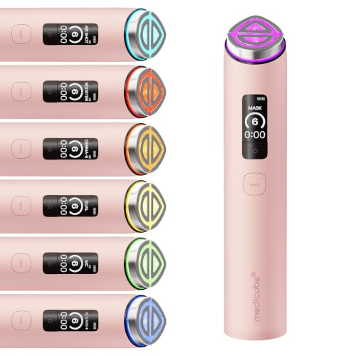 medicube Booster Pro X2\u2122 - 7 in 1 Glow Beauty Device, 2X Glow Care, Pink | Amazon (US)