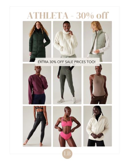 30% off sitewide at Athleta, including on top of sale prices!

#LTKCyberWeek