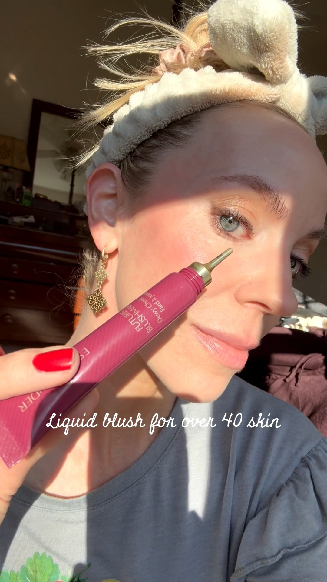 Liquid blush for over 40 skin that’s easy to apply and blend - tiny bit goes a long way!

#LTKBeauty #LTKSeasonal #LTKOver40