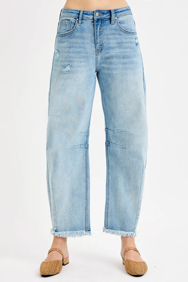 Honey Barrel Denim Jeans | Shop Your Darling Style