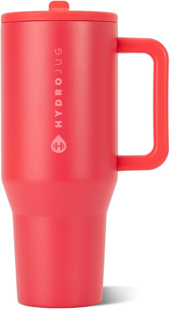 HydroJug Traveler 32oz, Insulated Tumbler with Handle & Straw, Fruit Punch | Amazon (US)