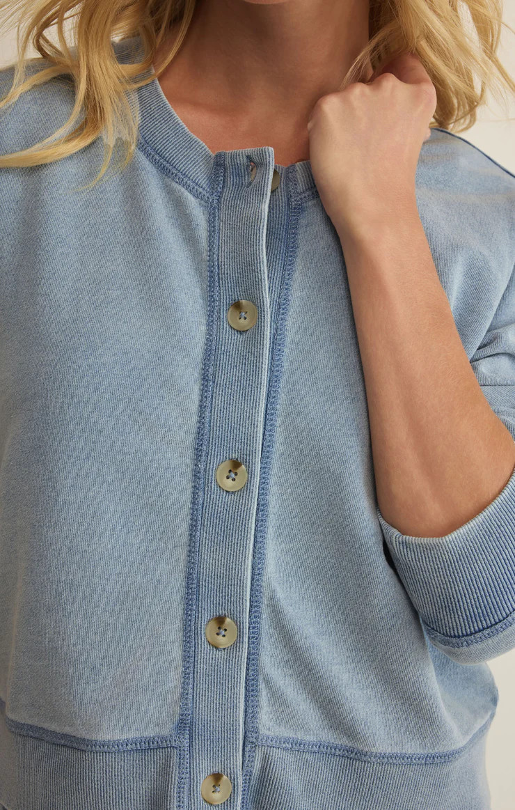 Daily Knit Denim Cardigan | Z Supply