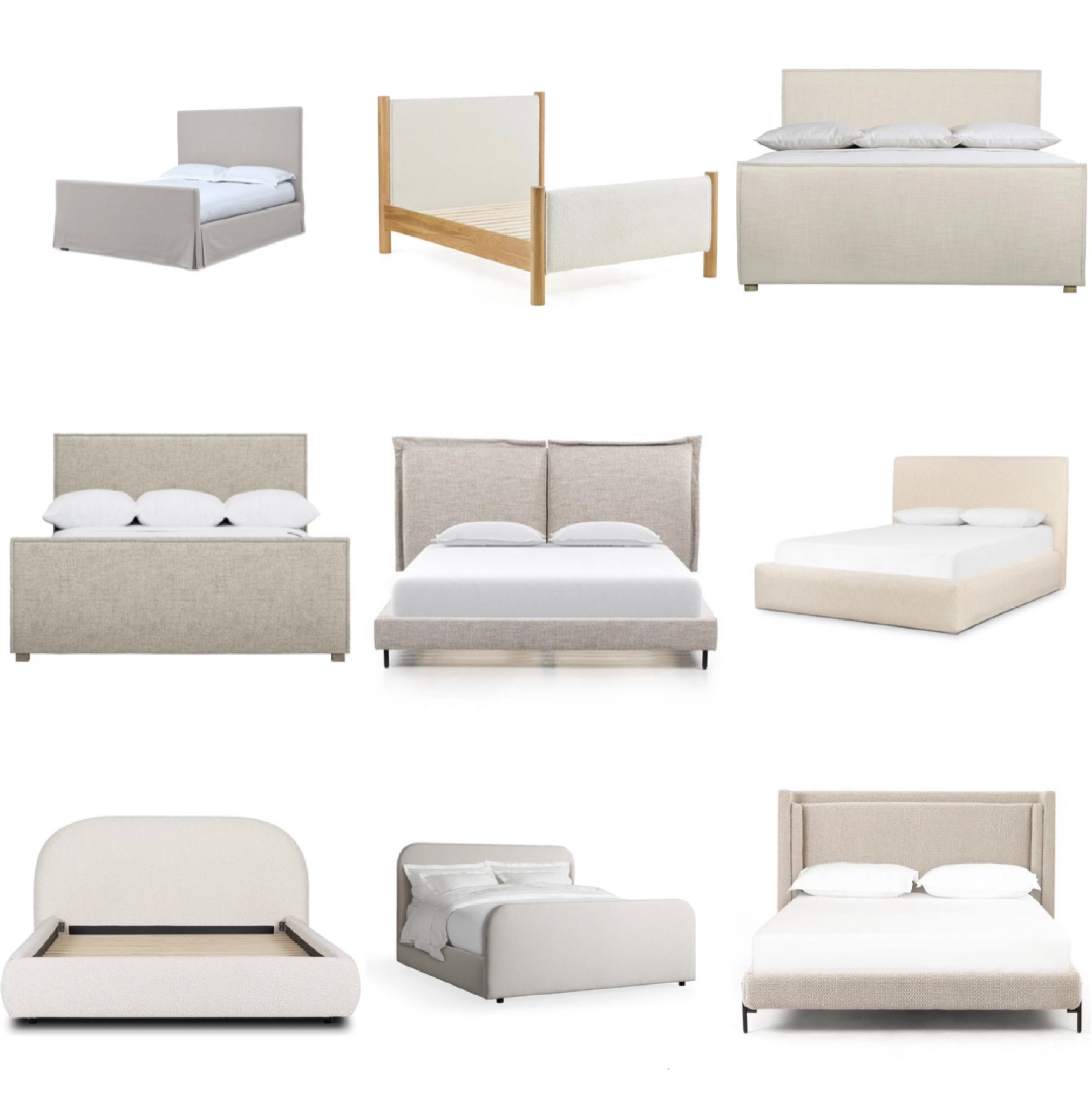 Bedroom furniture starts with selecting the perfect bed. Check out these upholstered bed options. 

Bedroom
Bedroom decor 
Beds
Neutral colored bed 

#LTKhome #LTKsalealert #LTKstyletip