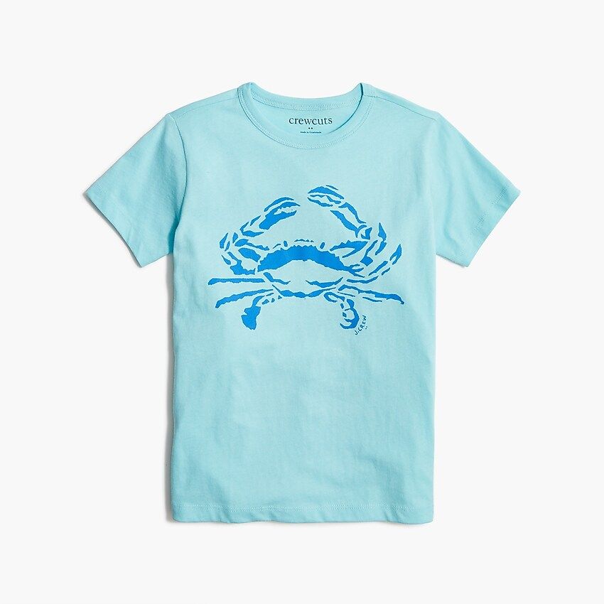 Boys' crab graphic tee | J.Crew Factory