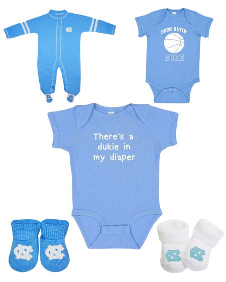 Baby gear for the UNC vs. Duke rivalry 