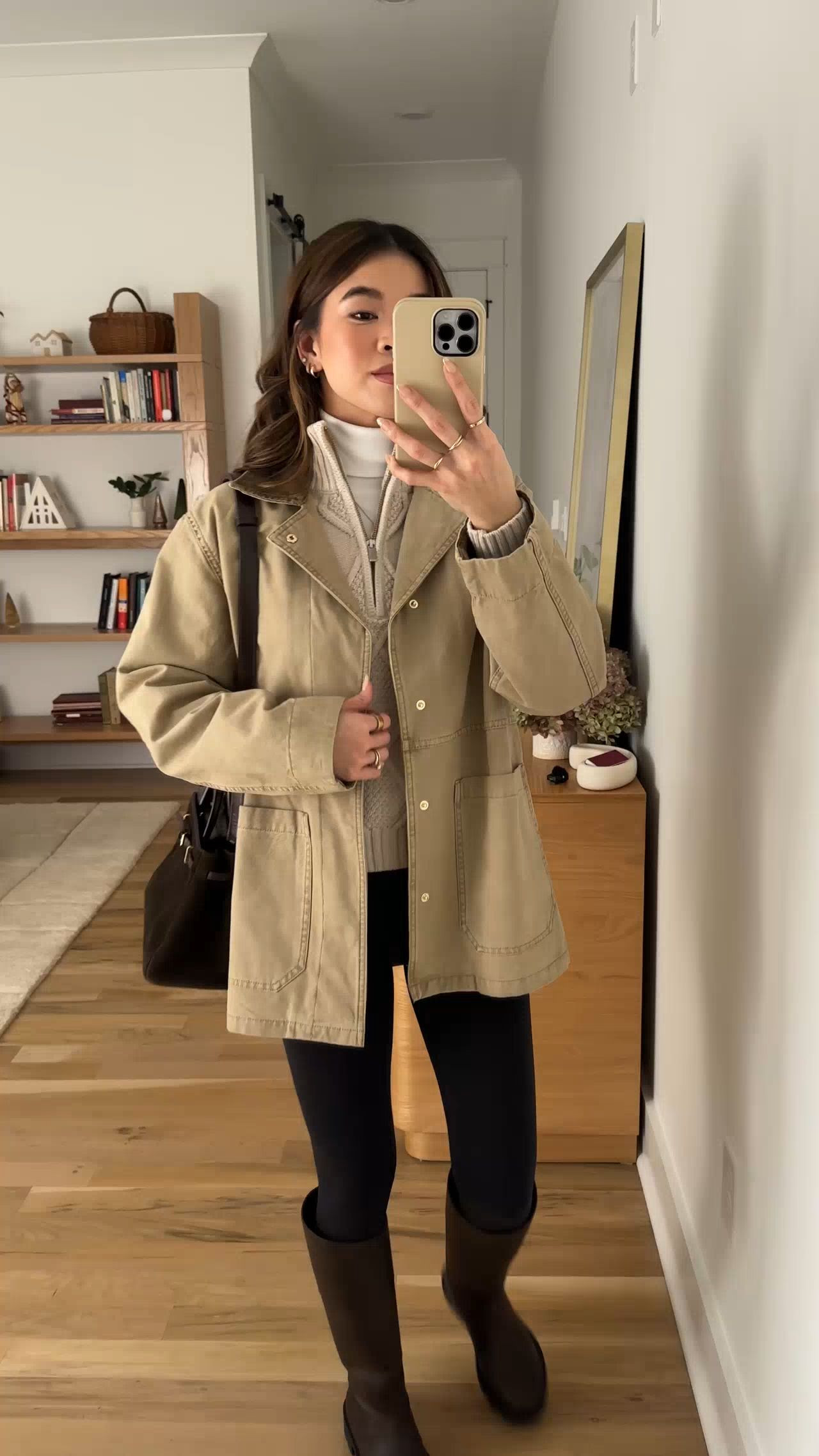 Sizing info: Long sleeve size XS, sweater size small, legging size 2 with 25” inseam, jacket XS! 
petite fashion, get dressed with me, outfit inspiration, ootd, nashville outfit, Nashville influencer, petite style, vacation style, casual outfits, mom style, petite pants, winter dress, winter outfit, winter pants, winter outfit inpso, winter outfit idea, winter top, winter style, winter sweater, cozy sweater, cold weather sweater, cold weather outfit, winter bag, winter purse, jacket, winter jacket, winter coat, barn jacket, warm coat, leggings, lululemon leggings, 
 

 

#LTKgrwm #LTKootd #LTKmomlife